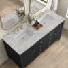 Myrrin 60" Double (Vanity Only Pricing) in Carbon Oak